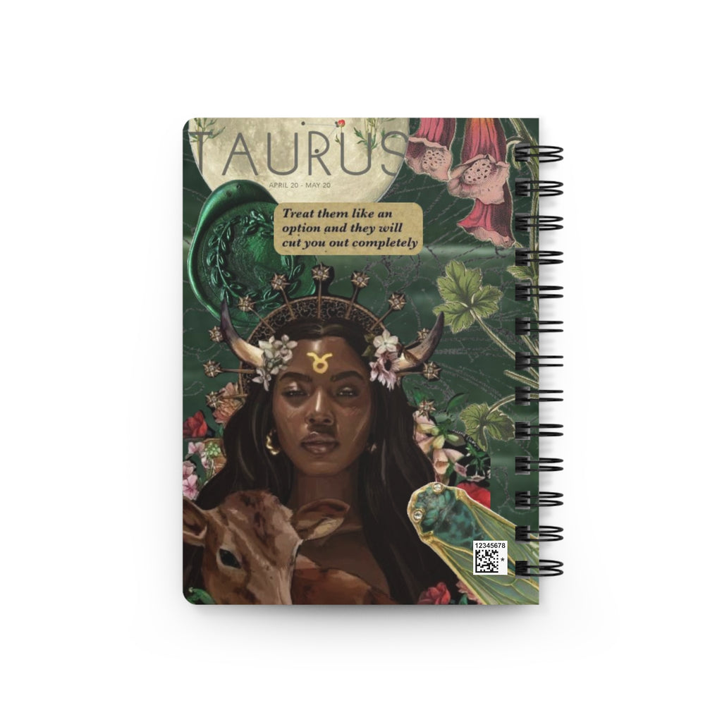 Taurus Spiral Journal Astrology Notebook