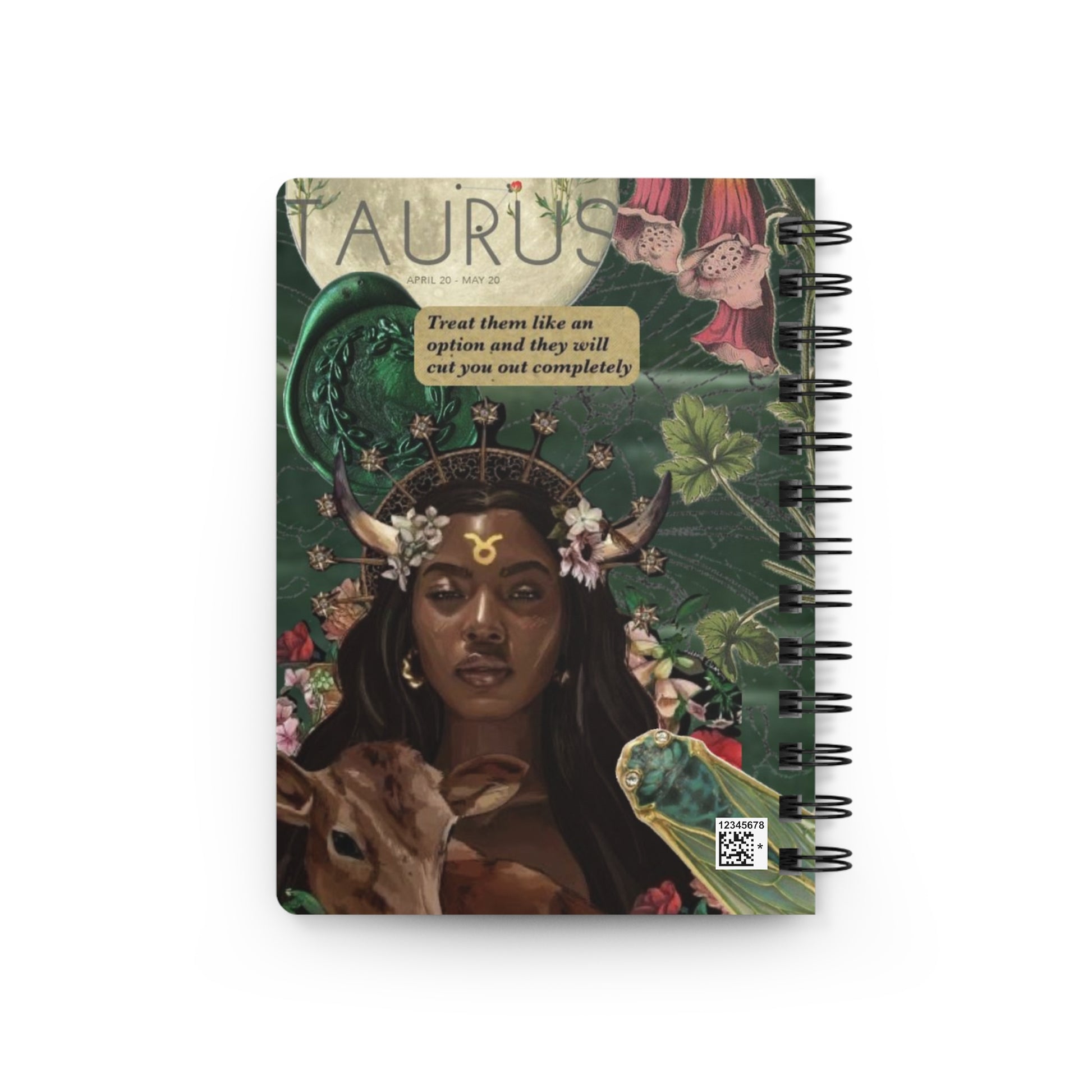 Taurus Spiral Journal Astrology Notebook