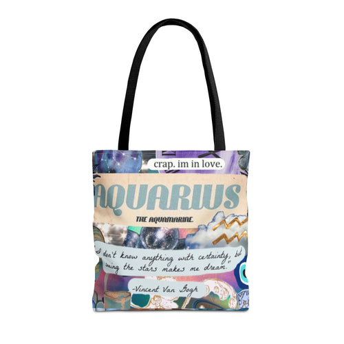 Aquarius Light Tote Bag