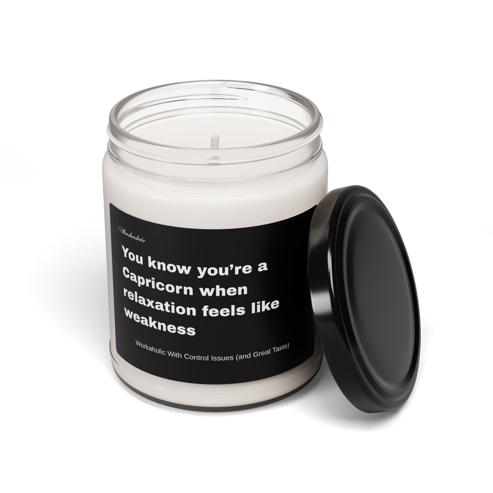 Capricorn Scented Soy Candle - 9oz Relaxation Reminder