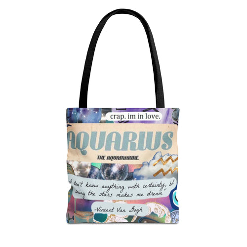 Aquarius Light Tote Bag