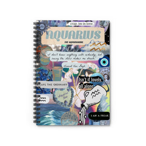 Aquarius Light Spiral Journal